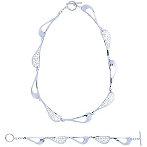 Gioiello Italiano - Silbernes Schmuckset