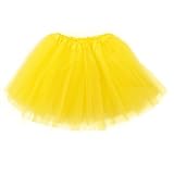 ❤️ [Perfekt Tüllrock]------Der Tüllrock war klasse für den Fasching, und dafür ist er optimal. Der Gummibund ist sehr dehnbar und für ein Kostüm sind die drei Lagen Tüll auch ausreichend, wenn man ein blickdichte Leggings drunter hat