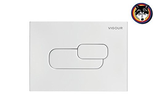 Vigour Betätigungsplatte AI 2 WC 2-Mengen-Spültechnik weiss
