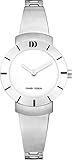 Danish Design Damen-Armbanduhr Analog titan Grau DZ120289