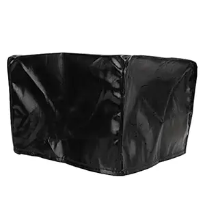 Bread Machine Cover, Toaster Protector PU Leather Standard Size Long Life Span for Kitchen Appliance(Black)