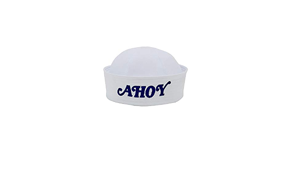 Tvmoviegifts Stranger Things Scoops Ahoy Cosplay cappello da marinaio nero  : Amazon.it: Abbigliamento