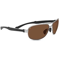 Serengeti Eyewear Sonnenbrille Norcia - Gafas de sol, color plateado, talla L