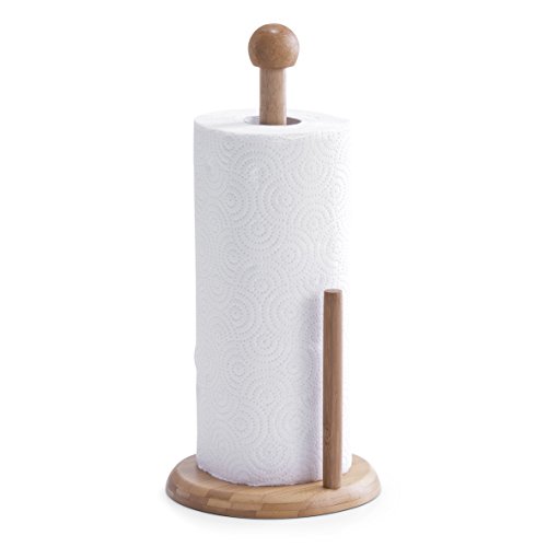 Zeller 25272 Küchentuchständer, Bamboo ø 16 x 34 cm