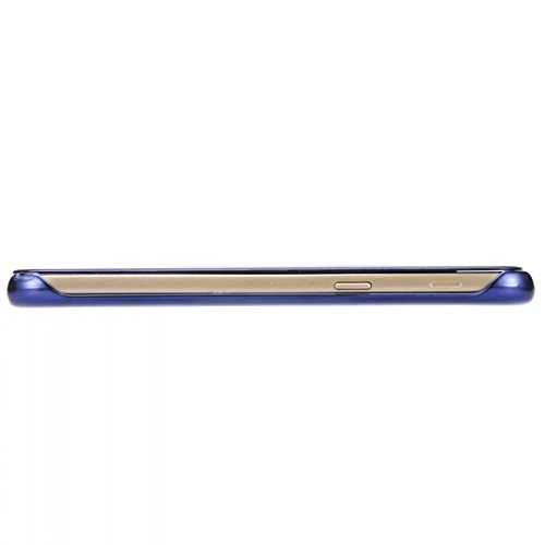 Samsung Galaxy A5 2017 Case  Vandot Clear View Funda con Tapa de Efecto Espejo y Esquinas de Metal para Samsung Galaxy A5 2017 A520  con 1x Stylus Pen  Zafiro Azul