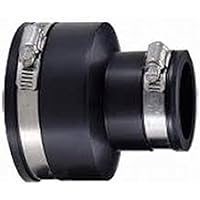 AquaForte PVC Elastomer, flexible Reduziermuffe, Ø 1½” x 1¼” / 50 x 40 mm, enorm flexibel!