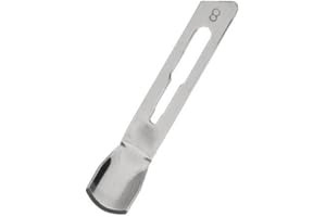 Best Blade Sgorbie mis. 8 mm Lame Per Podologia conf. 20 pz. Monouso Professionale Estetica Pedicure Calli Piccoli e Grandi Sgorbie Sterili.