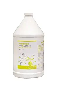 Nootie Soothing Aloe and Oatmeal Pet Shampoo, Cucumber Melon - 1 Gallon Size