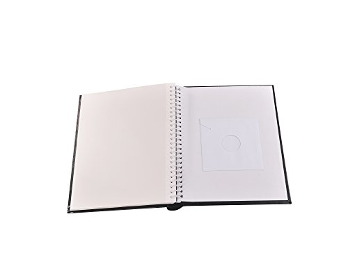 Arpan großes, selbstklebendes Fotoalbum, für 19.05 x 11 cm, 40 Blatt, 80 Seiten - 4