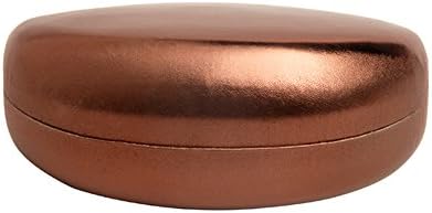 Quality Large Shiny Bronze Brown Hard Sunglasses/Glasses/Eyewear Case