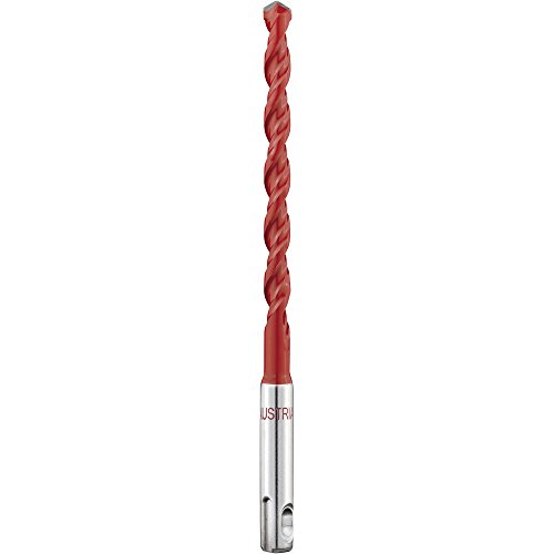 alpen Hartmetall-Mehrzweckbohrer Profi Multicut mit SDS-plus Schaft, Durchmesser 5 mm, L1 110 mm, L2 50 mm, 50900500100