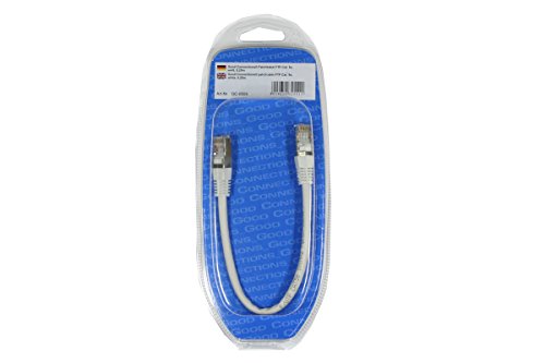 Preisvergleich Produktbild Patchkabel, Cat. 5e, F / UTP, weiß, 10m, Good Connections®