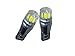Price comparison product image C63® [2 Pack T10 LED Bulb, W5W LED Bulb. Error Free CANBUS SIDELIGHT LAMP, 194 Xenon White Bulb Set HID CREE