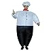 Produktbild SUMTTER Kleidungs-Partei-aufblasbare Karnevals-lustige Kleidung des erwachsenen Cosplay-Chefs Big Fat