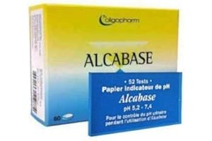 ALLRISE66 Pack Alcabase: Comprimés (60cp) et Papier Indicateur PH