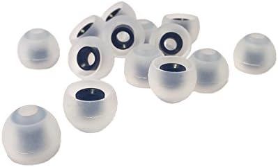 TCM silicone earbuds/size: L / 7 pairs (14 pieces) Silicone Ear Pads Replacement Buds for In Ear Headphones. Reduces Noise & Improves Sound Internal Size {4-7mm} from The Case Market