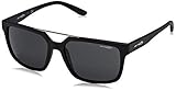 Protective case included Arnette 0AN4231 01/87 57 gafas de sol, Negro (Matte Black/Gray), Unisex-Adulto