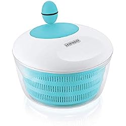 Leifheit 23078 Essoreuse à salade plastique blanc et bleu