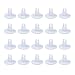 Produktbild UKCOCO 20 PCS 4 mm Aquarium Fish Tank Saugnäpfe Airline Rohr Inhaber Clips Klammern