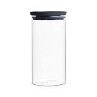 Brabantia Bocal en verre empilable Brabantia, 1,1 l transparent