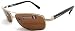 Produktbild Tag Heuer Ayrton Senna Gold Rimmed Racing Sunglasses With Brown Lens (58 mm lens width)