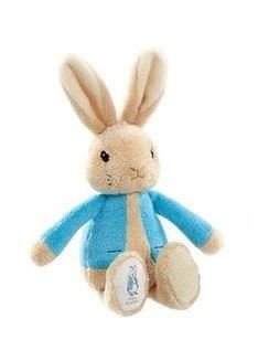 Beatrix Potter Peter Rabbit and Flopsy Rabbit Bean Rattle Set (2 Supplied)