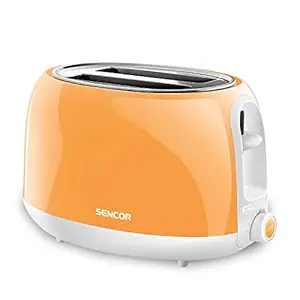 2 Slice Electric Toaster (Pastel Orange)