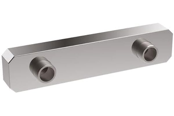 ONDEE, fleraxlad adapter för väggmonterade blandare, snabb installation på 2 min, garanterad täthet, kompatibel med alla blandare, 150 mm, krom