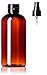 2 Ounce Amber Glass Bottle with Black Treatment Pump with Gift Card & Envelope [Pack of 6] RS.2449.00