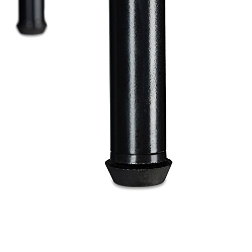 Relaxdays Kleiderständer mit Schuhablage SANDRA, Metall, breit, Garderobenständer mit Kleiderstange, 2 Ablagen auch für Stiefel, HBT: 162 x 90 x 40 cm, schwarz - 5