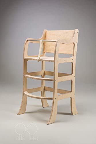 Seggiolone Morning star, poltroncina, sedia di sicurezza per bambini - WOODEN