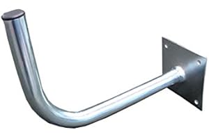 TDTPROFESIONAL Soporte de Pared de 30 mm de diámetro para Antenas parabólicas de 60 cm.