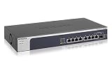 El más flexible y económico switch de 8 puertos autoadaptable Multi-speed de 10 Gigabit / Multi-Gigabit scon 1 SFP + 1G / 10G de enlace ascendente