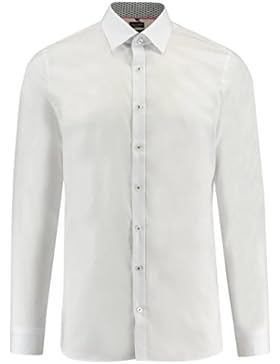 Olymp No.6 Herren Hemd No. Six Super Slim Fit weiss (10) 42