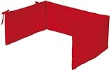 Pinolino 650062-5 Nestchen für Kinderbetten Frottee, rot