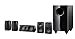 Produktbild Onkyo SKS-HT648 5.1 Lautsprechersystem (130 Watt) schwarz