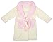 Girls Baby Chunky Collar Super Soft Dressing Gown Bath Robe sizes from 6 to 24 Months