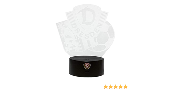 Sg Dynamo Dresden Led Lampe Logo 2er Set Amazon De Sport Freizeit