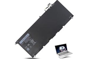 TOPNMA XPS 13 9350 9343 JD25G 90V7W Battery for Dell XPS13 XPS 13 9343 9350 P54G JHXPY JHXPY53 5K9CP 05K9CP 090V7W XPS13D-9343-1708 13D-9343-3708 13-9350-D1508G 13-9350-350 13-9350-D1608 13-9350