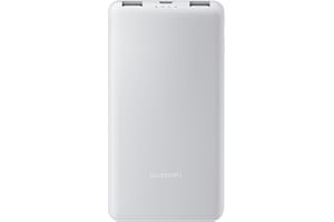 Xiaomi Power Bank 10000mAh 22.5W Lite GL, Power Bank con Carga rápida bidireccional de 22.5 W máx, 3 Puertos de Salida, Seguros para Llevar en el avión, Blanco