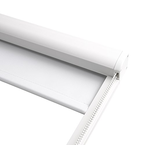 Sol Royal® Kassettenrollo SolReflect 120x175cm weiß Thermorollo – seitliche Führungsschienen – Befestigung ohne Bohren - 4