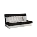 Produktbild Modernes Sofa Neon mit Bettkasten und Schlaffunktion, Lounge Couch, Bettsofa Schlafcouch Schlafsofa (D511 + D8)