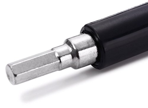 Akkuschrauber Aufsatz/Welle/Schaft – FLEXIBEL – „Schrauben um die Ecke!“ – biegsame & flexible Verlängerung | Adapter auch als Winkelaufsatz für Bohrmaschine & Schraubenzieher - 8