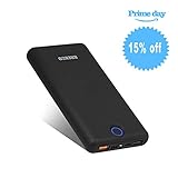 power bank 20000mah price in pakistan 【Hochgeschwindigkeitsaufladung】: Die beiden USB-Anschlüsse in Kombination mit dem Ausgang QC3.0 und 5V / 2.1A liefern dem Gerät schnell genug Strom. Dadurch können Sie 2 Geräte gleichzeitig mit der optimalen Ladegeschwindigkeit laden.