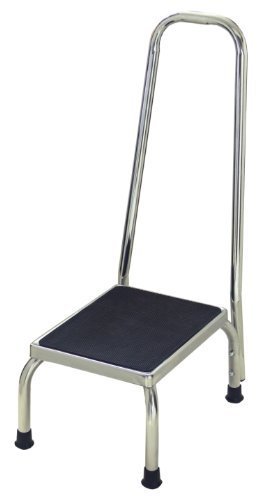 Sicherheits Einzeltritt Trittstufe mit Haltegriff - 2