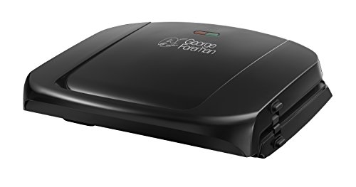 George Foreman 5-Portion Family Grill with Removable Plates 20840 - Black