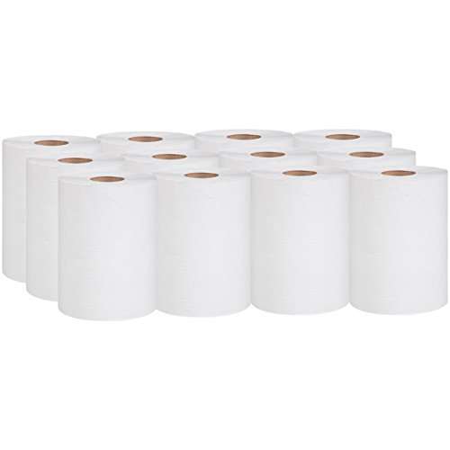 Marcal Pro Hardwound Paper Towel Roll - 350' Length x 7.87" Width - 100% Recycled, Case of 12 Rolls for Universal Paper Towel Dispenser, Green Seal Certified P700B