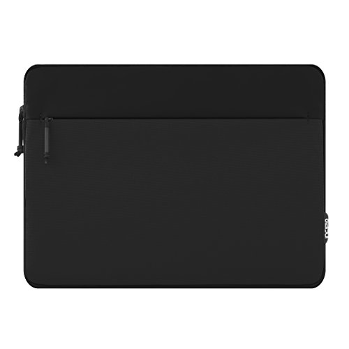 Incipio Truman Sleeve für Apple 12,9" iPad Pro - gepolsterte Schutztasche [Nylon | Große Außentasche für Zubehör wie z.B. Apple Pencil, Visitenkarten oder Kabel] - IPD-292-BLK