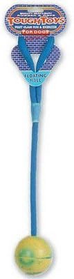 Pet Essentials Tough Toy 2.5in Floating Ball on Rope [E92819] [Neoteric Edition]
