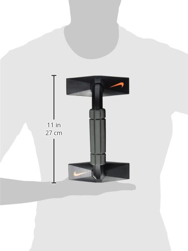 Nike Liegestützgriffe Push-Up Grips 2.0, schwarz/grau/gelb, N.ER.09.096.NS - 2